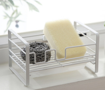 Household Rack Kitchen Sponge Pot Brush Drain Basket