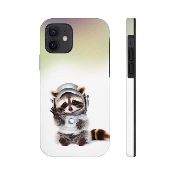 Space Raccoon Touch Case for iPhone with Wireless Charging