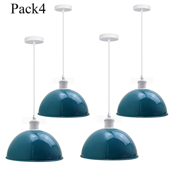 Modern Industrial Pendant Lights UK | Pack of 4 ~3576