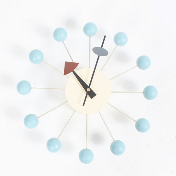 Stylish Background Minimalis Circular Balls Candy Wall Clock Creative