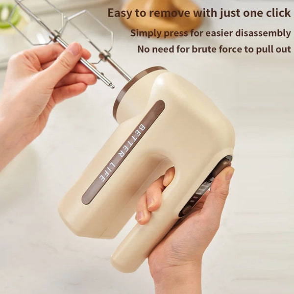 Handheld Electric  Food Mixer Machine Wireless Portable Automatic Cake