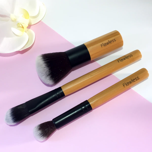 Makeup Brush Set Trio - Fresh