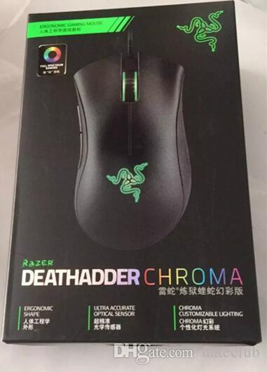 Razer Deathadder Chroma USB Wired Optical Computer Gaming Mouse